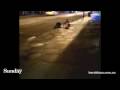 pavement, rather. footage of australian tv personality and 'deal or no deal' host andrew o'keefe's drunken stumble through the streets of melbourne has been leaked by the herald sun newspaper.