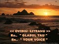 OVIDIU  LITEANU.... \"GLASUL TAU \" Romanian christian music