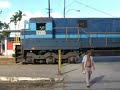 Station Santa Clara, Cuba. With GE C30-7 and Ferkeltaxe