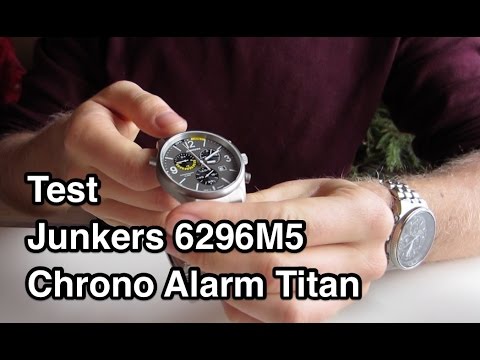 Test Junkers 6296 | Junkers Uhren | Junkers Chronograph