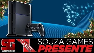 Meu Presente da Souza Games - PlayStation 4 (Unboxing) | Feliz Natal!