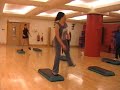 Step Aerobics with my extreme stepaholics