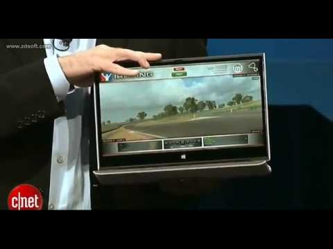 thinnest laptop - Intel at CES 2012.