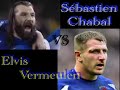 duel entre chabal et vermeulen