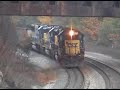 csx coal drags on sand patch grade