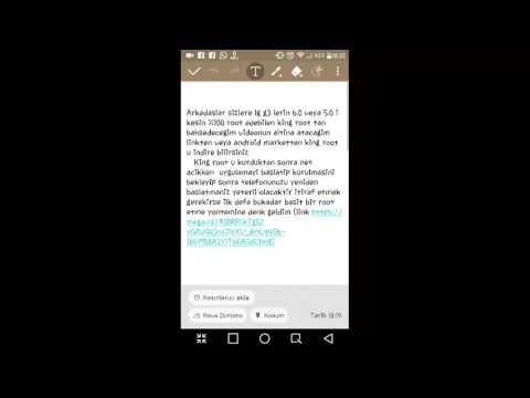 Lg g3 android 6.0 (5.0) king root atma (%100 basit ve kolay) Lg g3 android 6.0 (5.0) king root atma (%100 basit ve kolay)