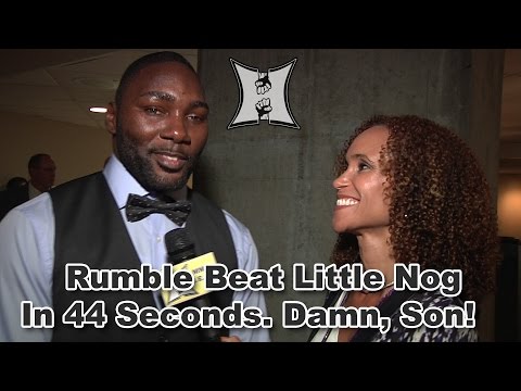 UFC’s Anthony “Rumble” Johnson On Surprising 44-second TKO Of Nog, Fighting Rashad Evans