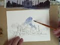 Watercolour Taj Mahal in 10 Mins!