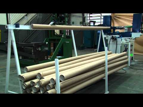 Tubeteira - Maquina para fabricação de tubetes para papel higienico, com corte automatico. Estrutura em aço carbono; Painel de acionamento; Sistema pneumatico de acionam...