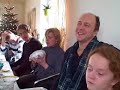 Christmas lunch at the Dengler home
