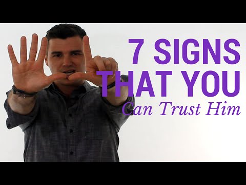 how to know to trust someone