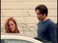 Mulder & Scully kiss - XF2 shooting