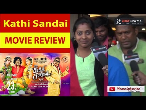 Kaththi Sandai Movie Review | Vishal | Tamannaah - 2DAYCINEMA.COM