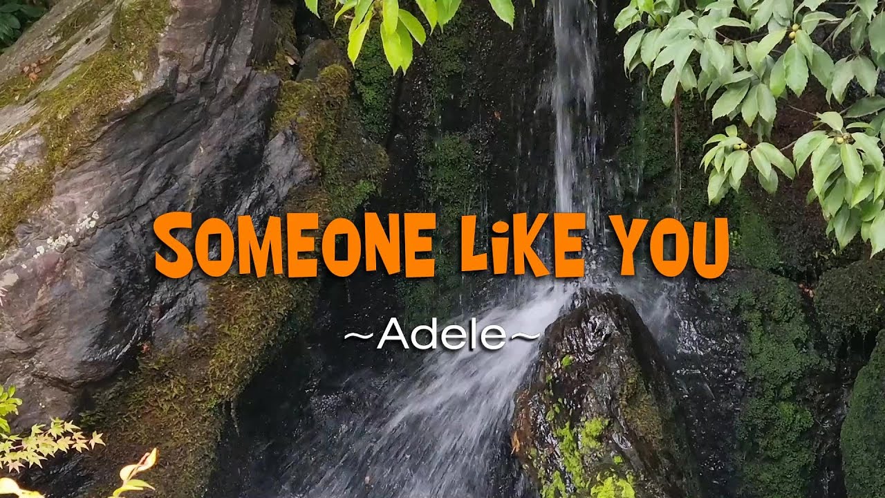 Someone Like You - KARAOKE VERSION - in the style of Adele