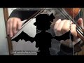 【東方/ TOUHOU】　Bad Apple!! Violin 【Stylized Shadow Art】