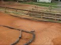 Traxxas 1/16 E-Revo VXL on an off-road track