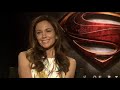 james kleinmann interviews actors diane lane and kevin costner who play the parents of clark kent / superman in the zack snyder directed movie man of steel o...