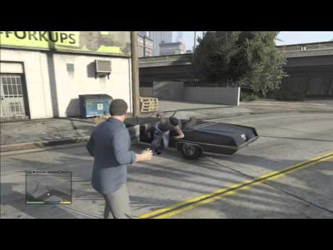 how to flip off in gta v ps3