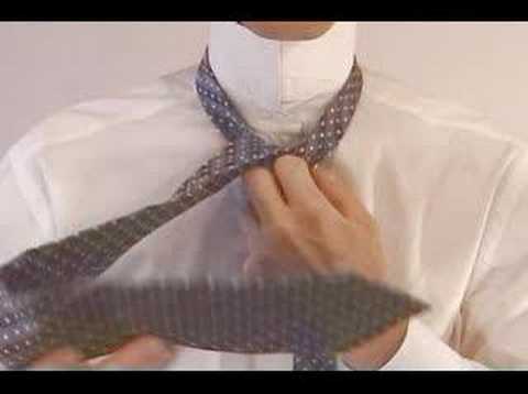 how to self tie a tie