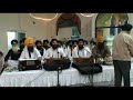 Raag Bilaaval - Mahalla 5. Shabad from Sri Guru Granth Sahib on page number 803.Bhai Dilbag Singh / Bhai Jagdev Singh Damdami Taksal Wale and Head Granthi Bhai Gurpreet Singh. Sikh Grudwara and sikh sangat in Fremont, CA USA are celebrating 300 years of Sri Guru Granth sahib by opening simultaneous 31 Akhand Paaths starting on October, 18 2008. Completion of the Akhand Paaths will be on October, 20 2008. 300 sala Guru Granth Sahib guru gaddi divas diyaan sab nu lakh lakh vadhaaeeyaan!!!!