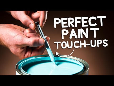 how to touch up wall paint