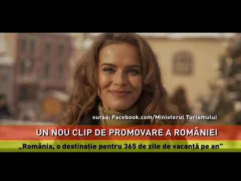 Un nou clip de promovare a României în turismul internațional