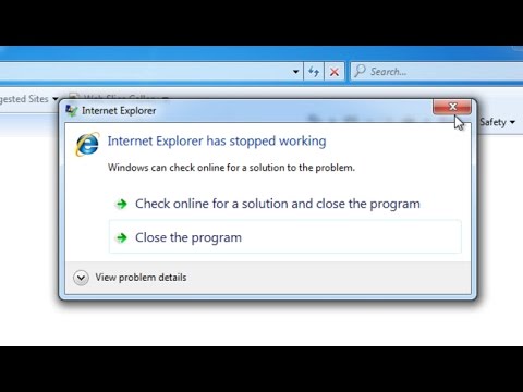 how to fix internet explorer