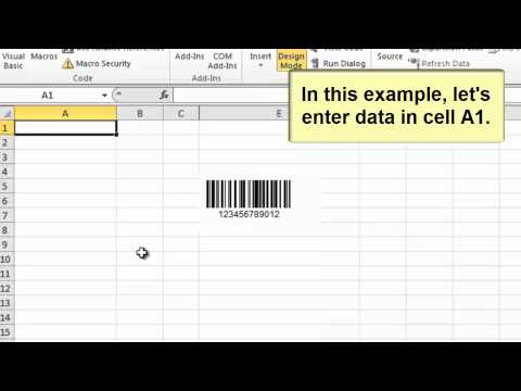 how to create barcode