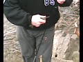 Fishing- catching brown trout
