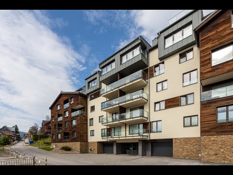 Video Prodej vybaveného apartmánu v luxusním horském resortu ve Špindlerově Mlýně – 2+kk, garáž, sklep
