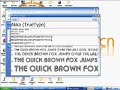 How to Download and install fonts from Dafont.com