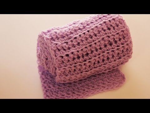 how to fasten off a crochet scarf