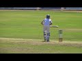 U17 batting v Ocean Grove - Last Rd 07/08