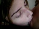nice tasty lip kiss