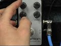 Demonstration of the hermida audio distortion pedal. I'm playing a Tokai Les Paul with high order pickups through the hermida and then a '69 dual showman reverb through an open back cab with ev force 12 speakers, sennheiser e609 mics.