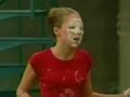 the ever popular alyssa milano gets a cake (that sticks like pie, rare!) in the face on charmed