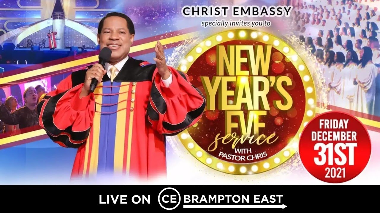 2022 New Year’s Eve Service with Pastor Chris – 31st December 2021