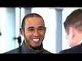 follow lewis hamilton around during his first day at the mercedes amg petronas formula one team factory!