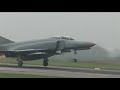 F4  Phantom Jet Taking off from Wittmundhafen Germany