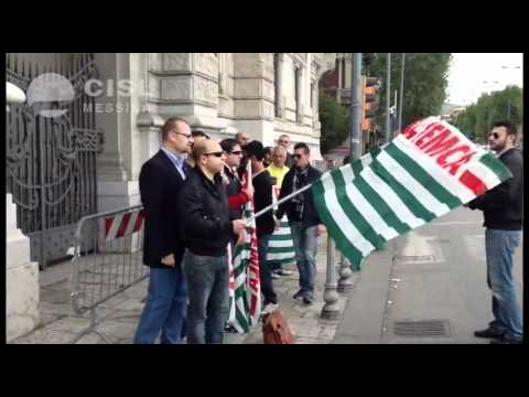 Telcom, sit in Prefettura 08.05.2012