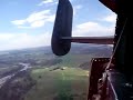 B-25 takeoff from inside