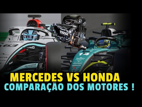 MERCEDES vs HONDA | COMPARAÇÃO DO RONCO DOS MOTORES | FORMULA 1 2026