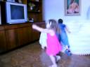 Bel e Christian dan�ando!!