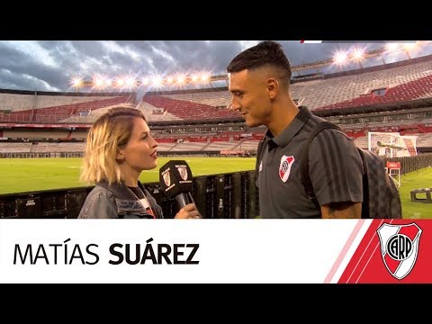 Matías Suárez:  ?Se me están dando las cosas, pero lo más importante es que el equipo ganó.?