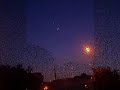 Moon, Venus and Jupiter Conjunction at NU.