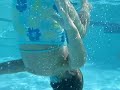 Izzy Doing Somersaults Underwater Izzy Doing Somersaults Underwater
