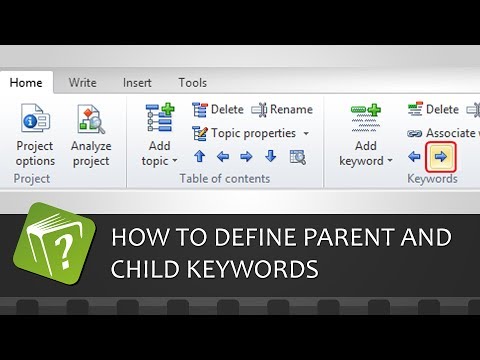 how to define keywords