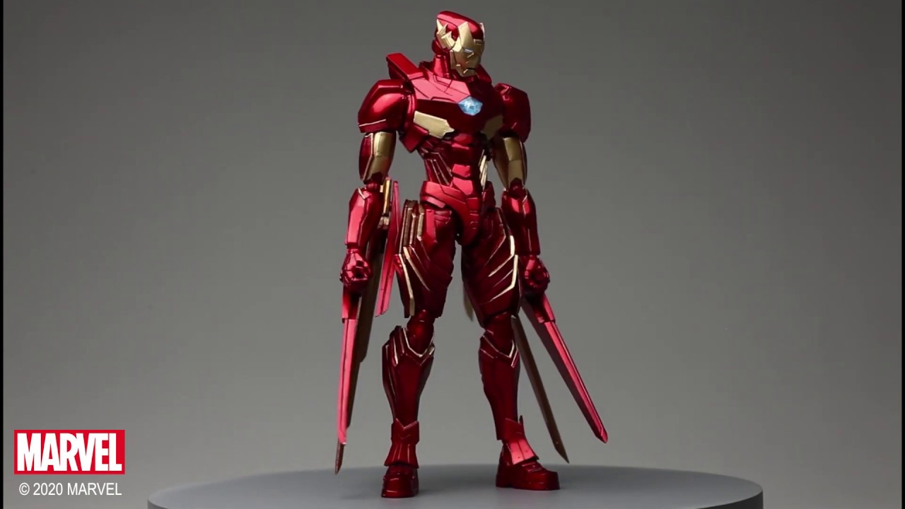 Video MARVEL UNIVERSE VARIANT BRING ARTS™ DESIGNED BY TETSUYA NOMURA IRON MAN