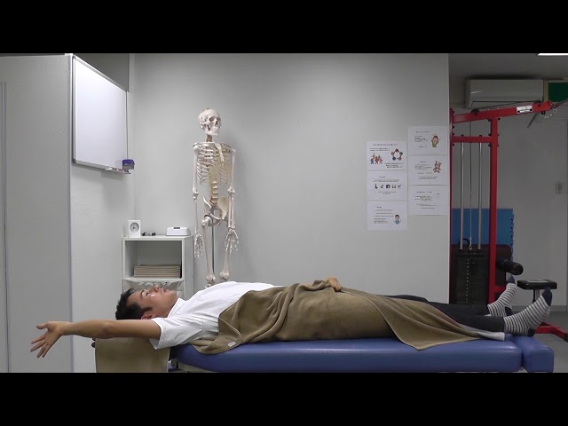 【セルフケア動画】坐骨神経痛の痺れには　全身の筋肉をゆるめる『タオル筋ゆる』