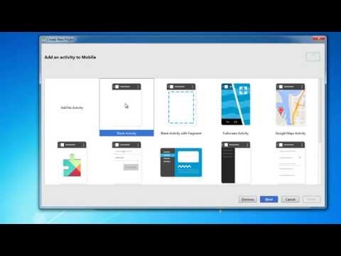 how to create android apps